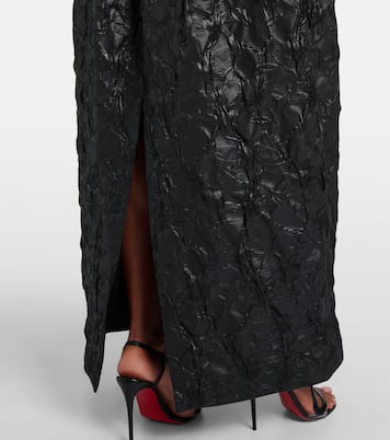 Robe longue Adeena en jacquard à fleurs | Simkhai