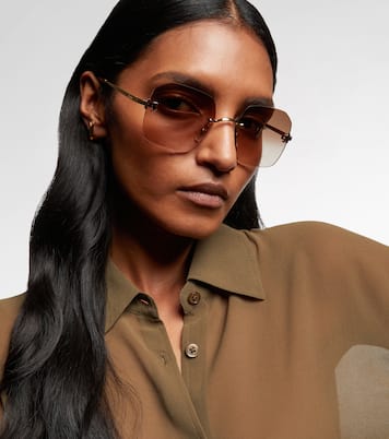 Occhiali da sole squadrati Signature C | Cartier Eyewear Collection