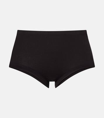 Tyra cotton-blend briefs | Calvin Klein Collection