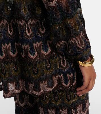 Tunika aus Häkelstrick | Missoni