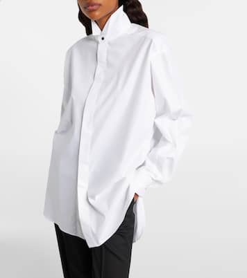 Camisa de esmoquin en mezcla de algodón | Phoebe Philo
