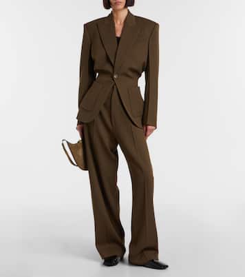 Kick wool twill blazer | Phoebe Philo