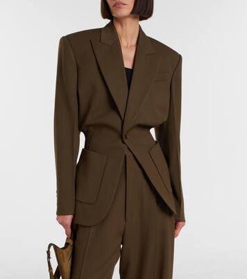 Kick wool twill blazer | Phoebe Philo