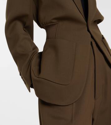Kick wool twill blazer | Phoebe Philo