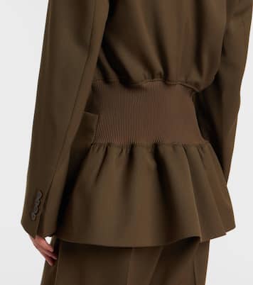 Kick wool twill blazer | Phoebe Philo