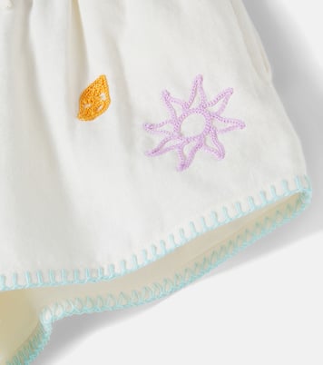 Annabella embroidered cotton shorts | Molo