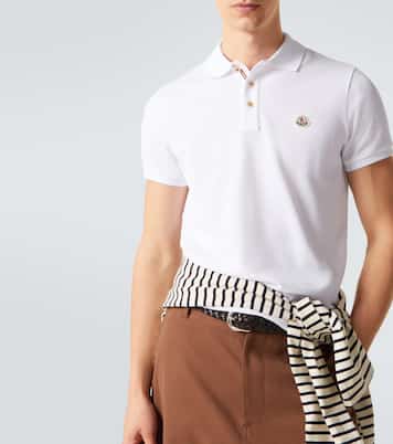 Polo en coton piqué | Moncler