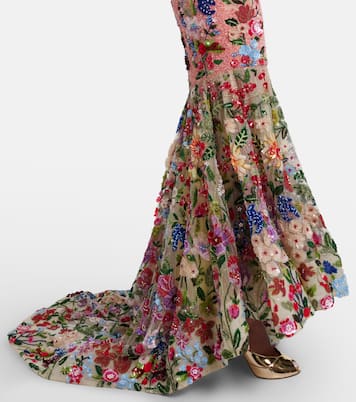 Botanical Symphone embellished gown | Là Fuori