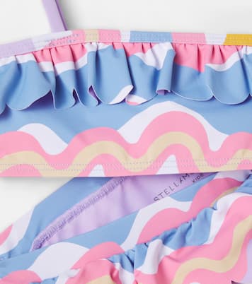 Wiggle printed bikini | Stella McCartney Kids