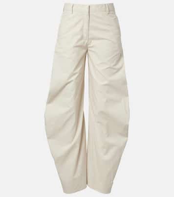 Patty cotton barrel-leg pants | Acne Studios