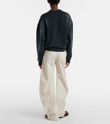 Patty cotton barrel-leg pants | Acne Studios