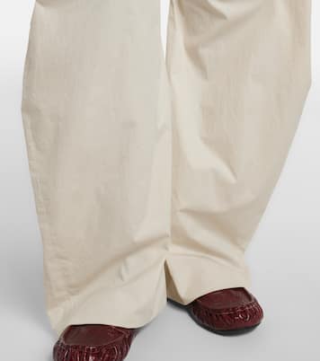 Patty cotton barrel-leg pants | Acne Studios