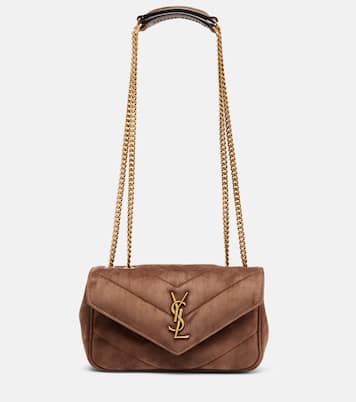 Lou Lou suede shoulder bag | Saint Laurent