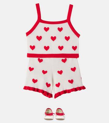 Maqui cotton crop top and shorts set | The New Society