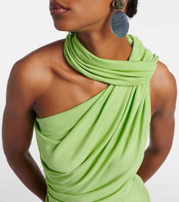 Cutout embellished draped maxi dress | Christopher Esber