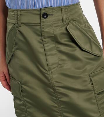 Pleated midi skirt | Sacai