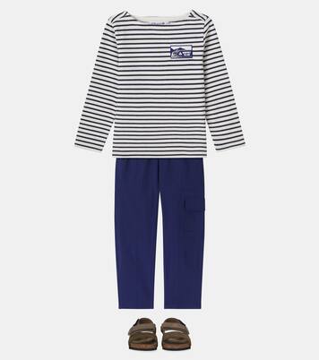Baudelaire striped cotton T-shirt | Bonpoint