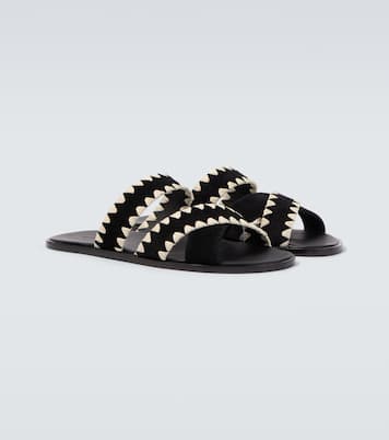 Nello suede sandals | Manolo Blahnik