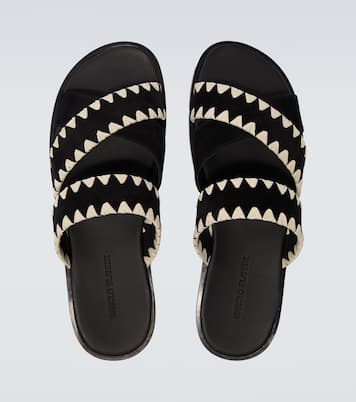 Nello suede sandals | Manolo Blahnik