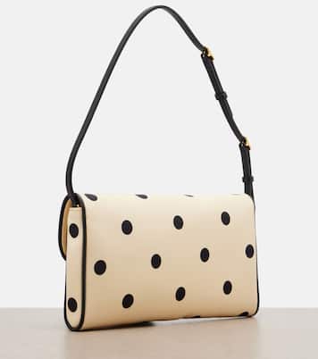 DeVain Small polka-dot satin shoulder bag | Valentino Garavani