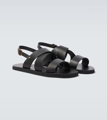 Slingback-Sandalen Miltos aus Leder | Ancient Greek Sandals