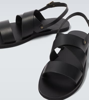 Slingback-Sandalen Miltos aus Leder | Ancient Greek Sandals