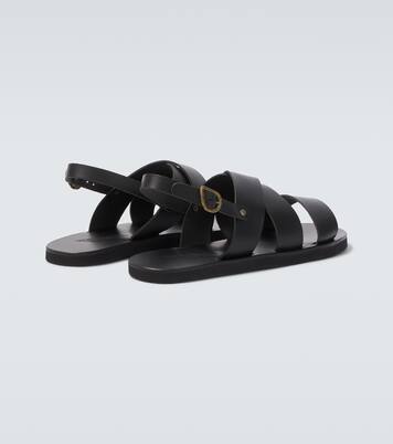 Slingback-Sandalen Miltos aus Leder | Ancient Greek Sandals