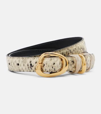 Tugela snake-effect leather belt | Amanu