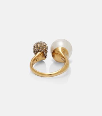 Skull embellished ring | McQueen