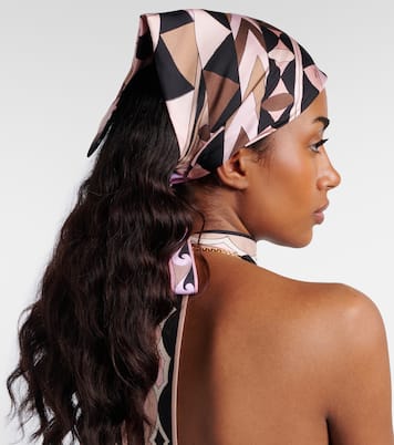 Foulard Manuba in twill di seta | Pucci