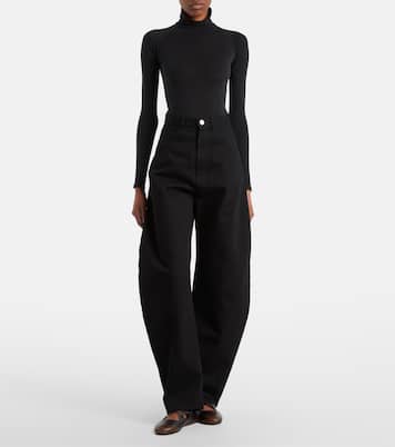 Ballerinas aus Leder | Alaïa