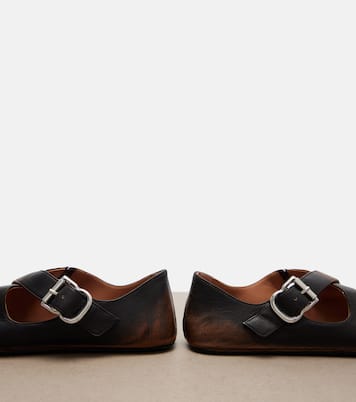 Ballerinas aus Leder | Alaïa