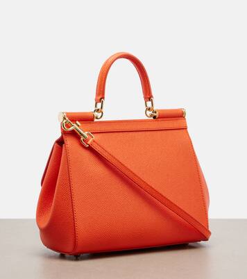 Sicily Small leather top-handle bag | Dolce&Gabbana