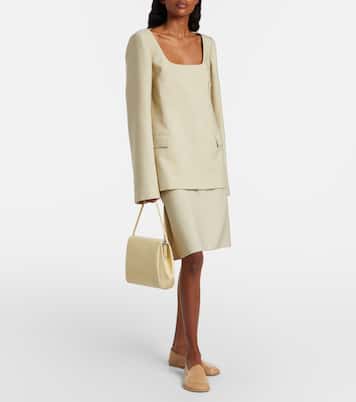 Lunas wool midi skirt | Calvin Klein Collection