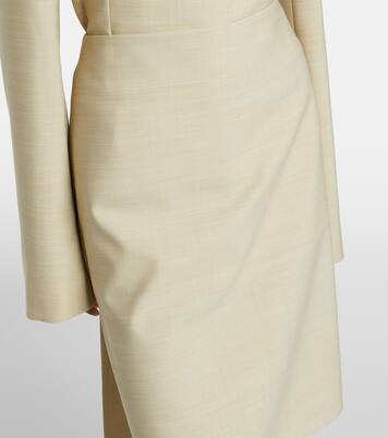 Lunas wool midi skirt | Calvin Klein Collection