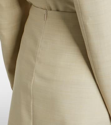 Lunas wool midi skirt | Calvin Klein Collection