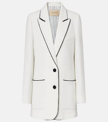 Chaqueta de tweed de algodón | Valentino