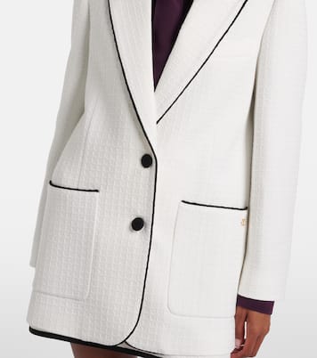 Chaqueta de tweed de algodón | Valentino