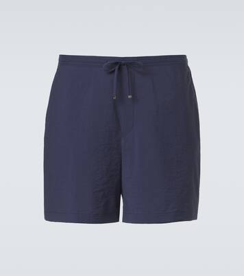 Shorts Paula's Ibiza de popelín de algodón | Loewe