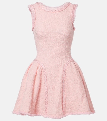 Sequined bouclé tweed minidress | Self-Portrait