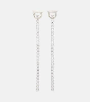 Embellished drop earrings | Ferragamo