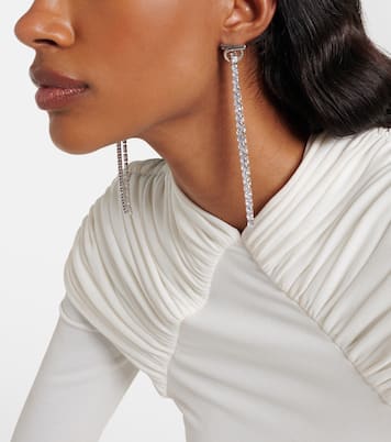 Embellished drop earrings | Ferragamo