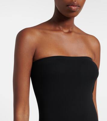 Lace-trimmed jersey minidress | Gucci
