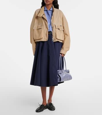 Prada Bonnie Medium leather shoulder bag | Prada