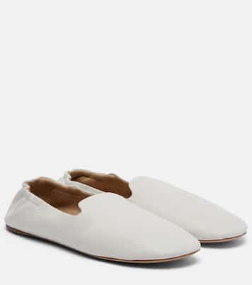 Casa leather slippers | The Row