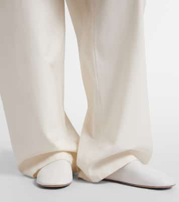 Casa leather slippers | The Row
