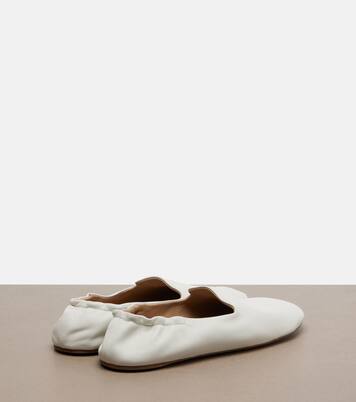 Casa leather slippers | The Row