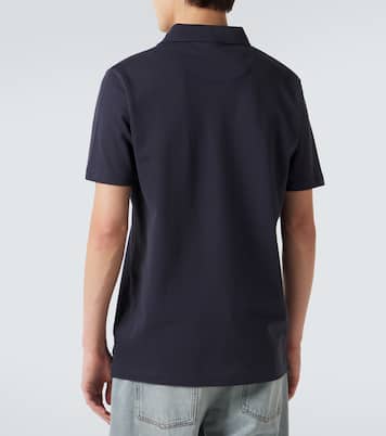 Riviera cotton polo shirt | Sunspel