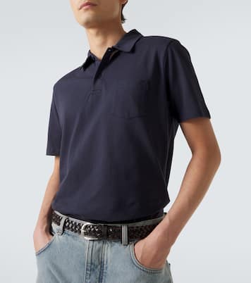 Riviera cotton polo shirt | Sunspel