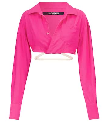 La Chemise Laurier cropped shirt | Jacquemus